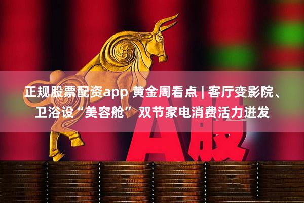 正规股票配资app 黄金周看点 | 客厅变影院、卫浴设“美容舱” 双节家电消费活力迸发